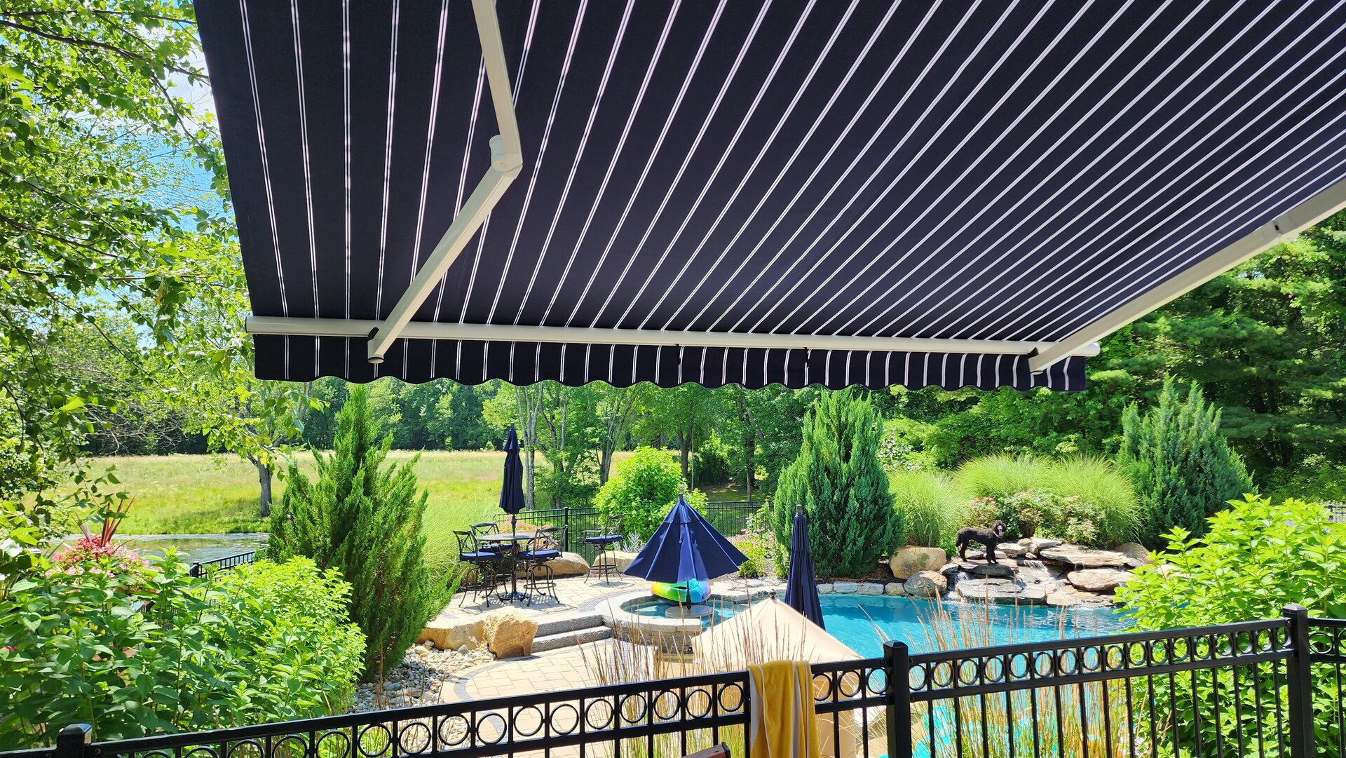 Integrity retractable awning